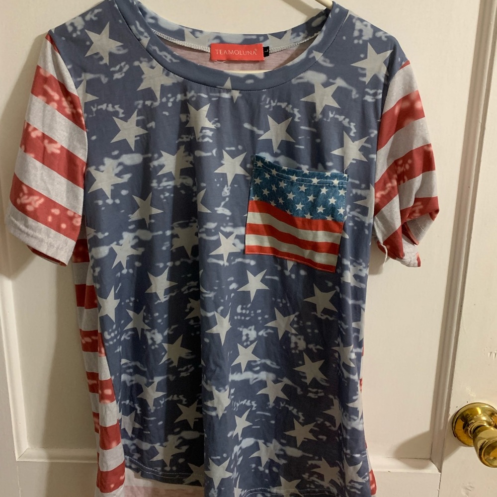 Women’s American Flag Tee shirt
